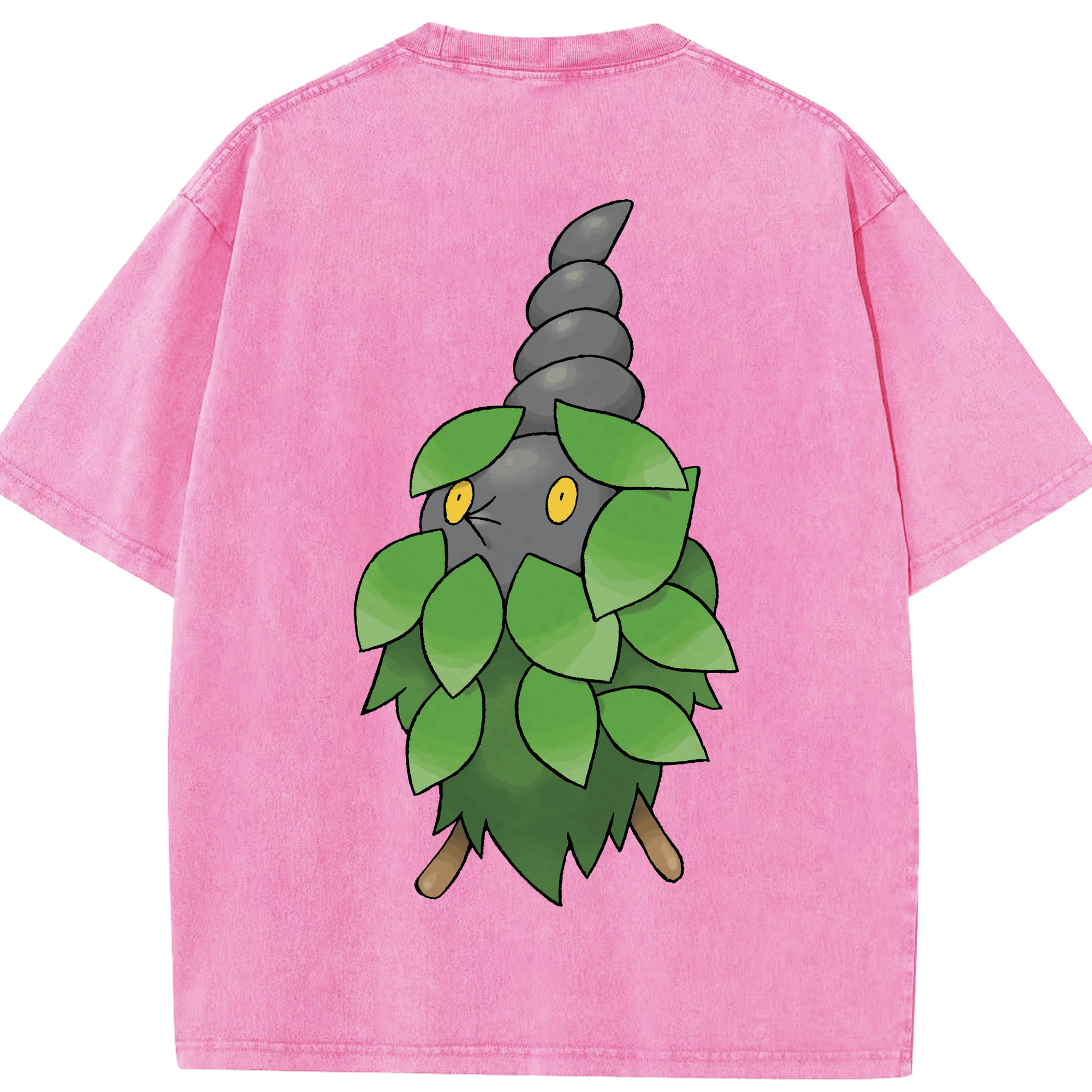 （画像用） ポケットモンスター Pokémon 綿100% ヴィンテージ風 半袖Tシャツ（背面プリント）
